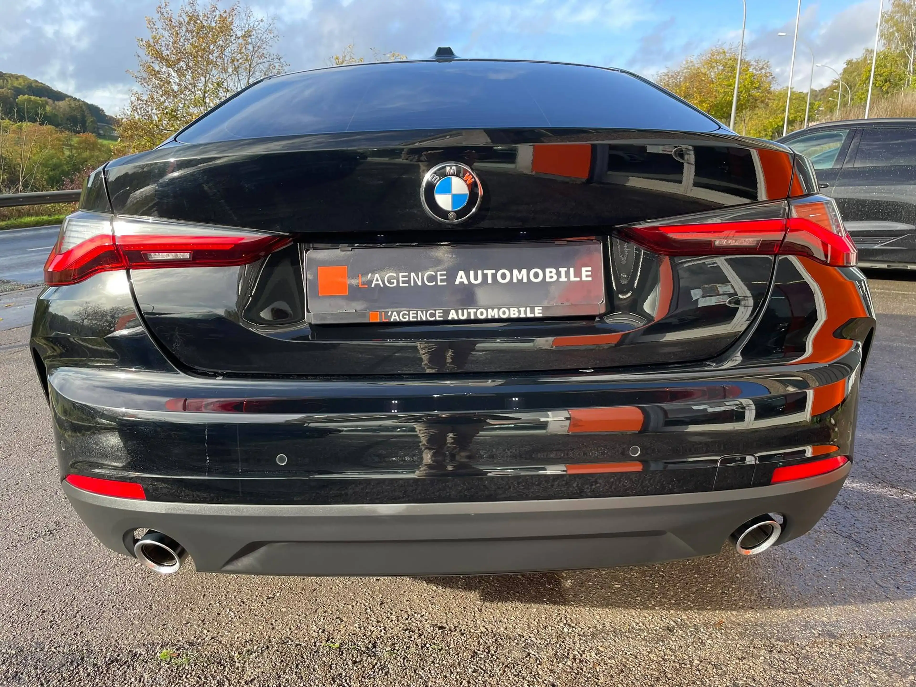 BMW 420 420d Gran Coupe xDrive Noir - JUSQU'A 36 MOIS DE GARANTIE — photo 6