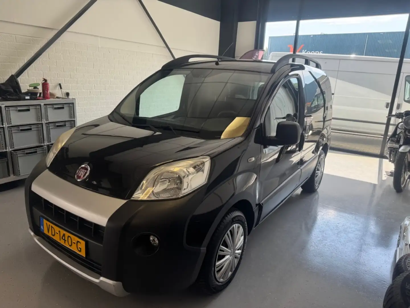 Fiat Fiorino 1.4 SX Airco Zwart - 1
