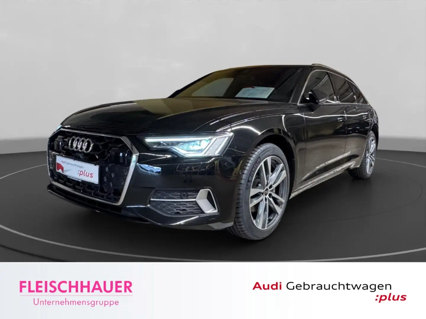 Audi A6 Avant advanced 40 TDI quattro MATRIX+AHK+4Zonen Kl Schwarz - 1