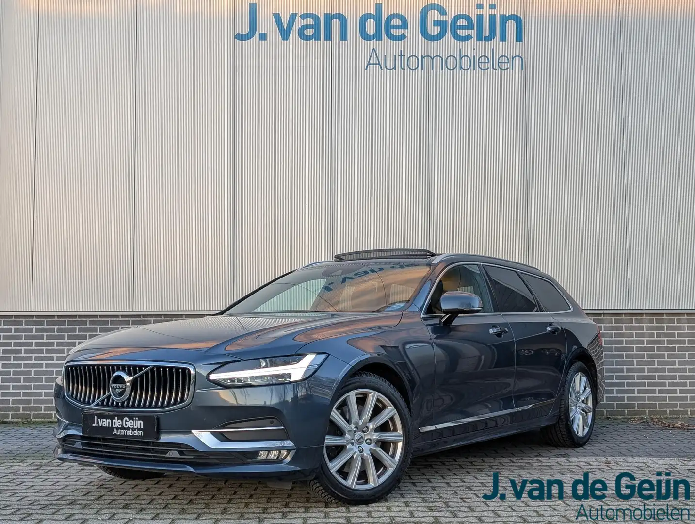 Volvo V90 2.0 T5 Inscription | Panorama | 360° Camera | Head Blauw - 1