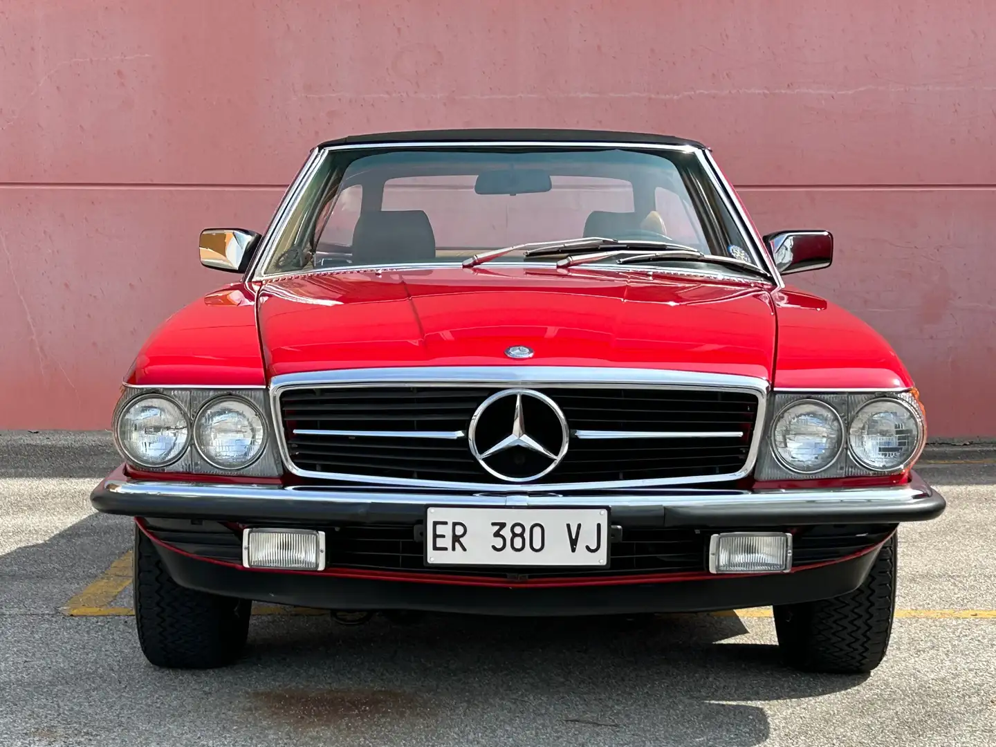 Mercedes-Benz SL 380 Roadster Roşu - 2