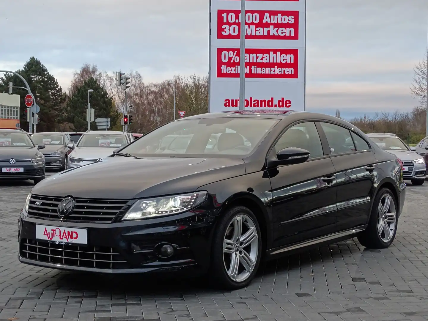 Volkswagen CC 1.4 TSI Dynamic Black R-Line Xenon Navi AHK Noir - 2