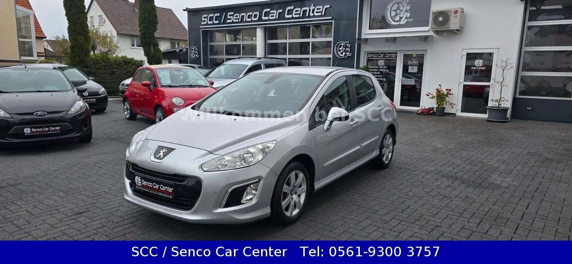 Peugeot 308 Active Gepflegt AUTOMATIK GETRIEBE TÜV NEU Gris - 1