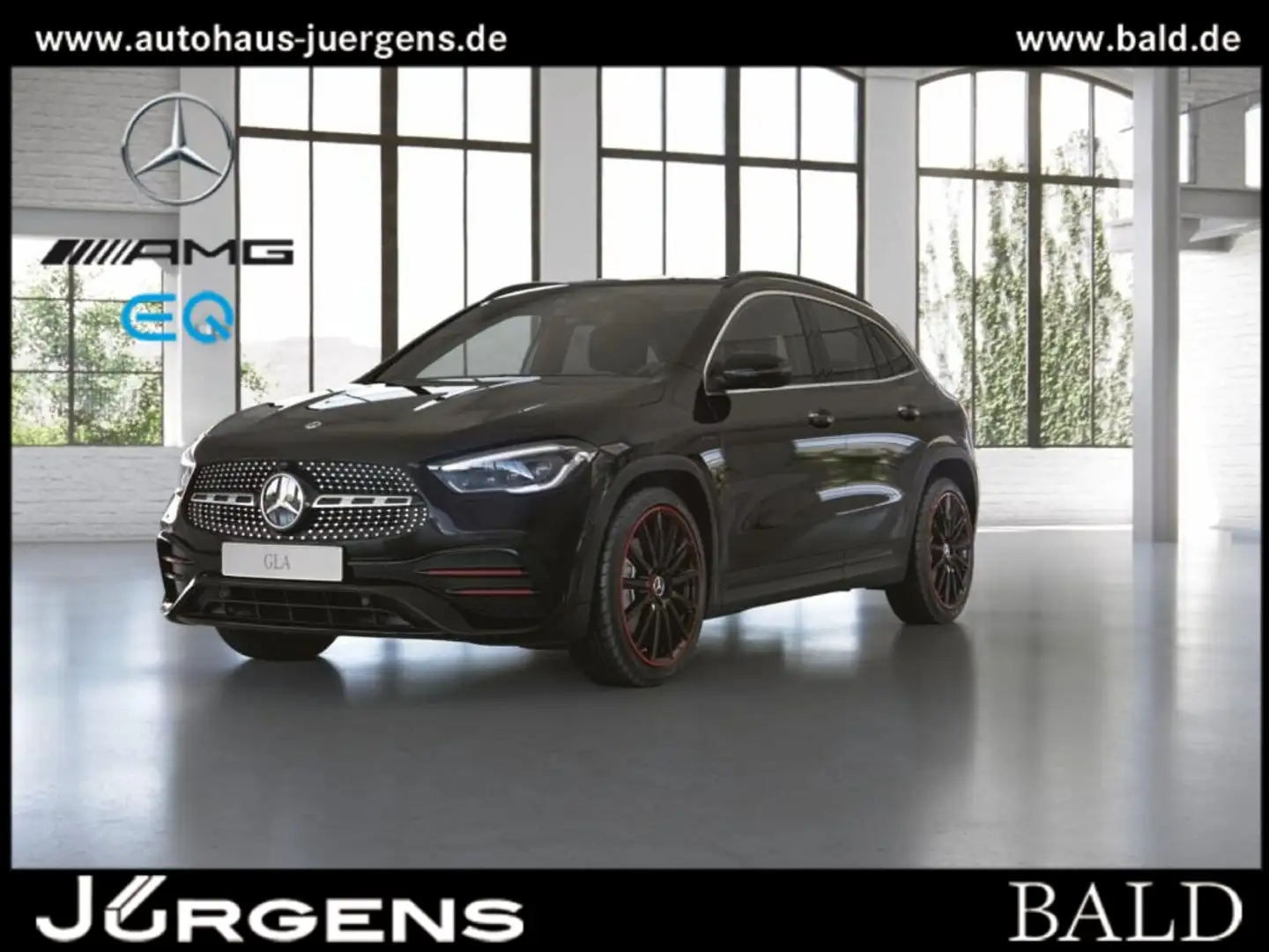 Mercedes-Benz GLA 250 e Edition1/AMG/Pano/AHK/Distr/Ambi/20' Schwarz - 1