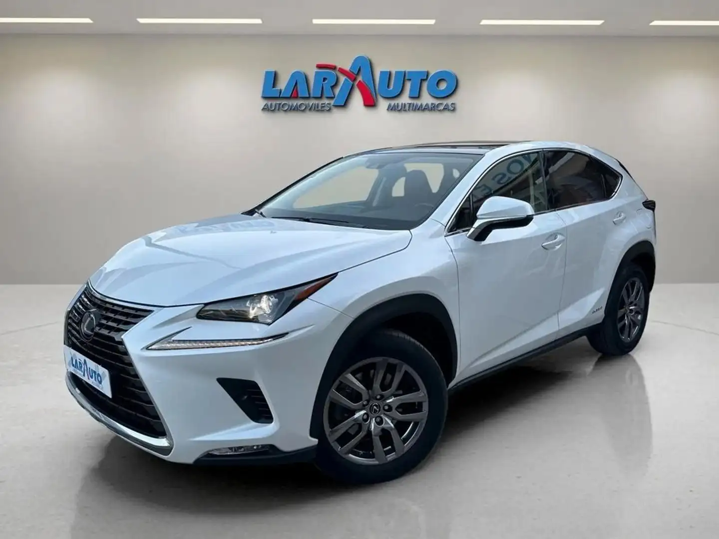Lexus NX 300h 2.5 Luxury 4WD Blanc - 1