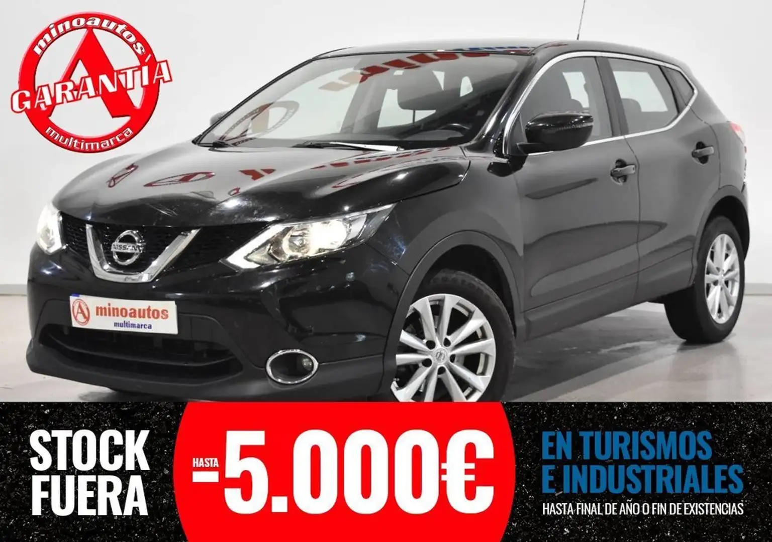 Nissan Qashqai 1.6dCi 360 4x2 XTronic Negro - 1