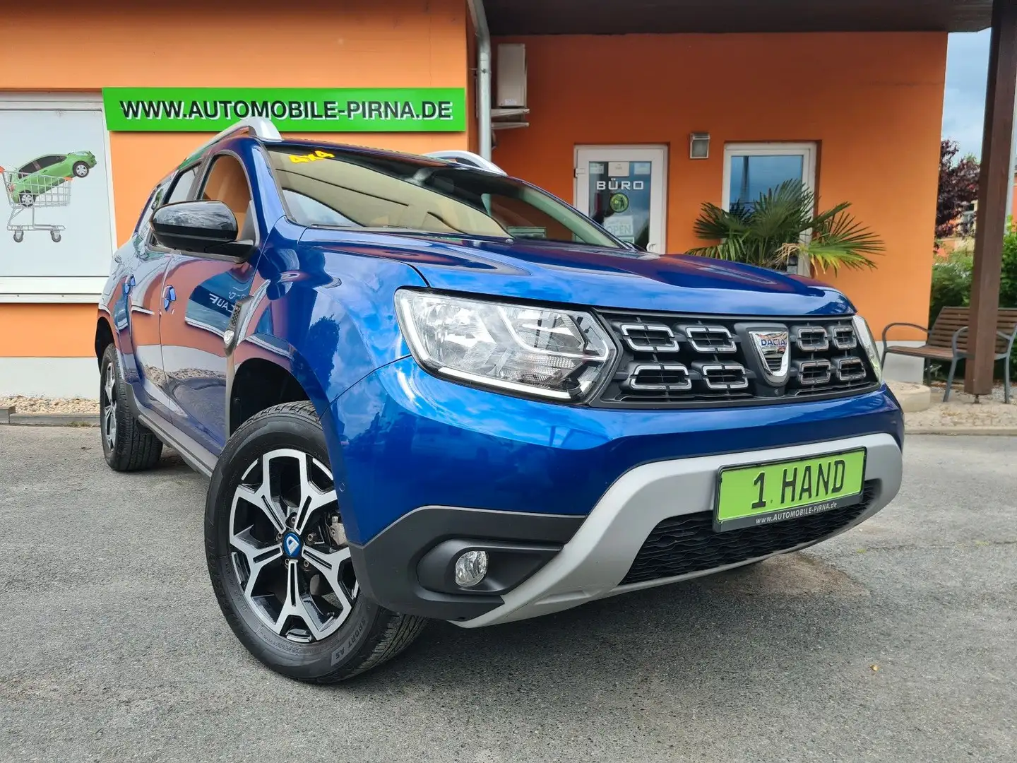 Dacia Duster II 1.3 TCe 150 Celebration 4WD/ALLRAD/AHK Blau - 1