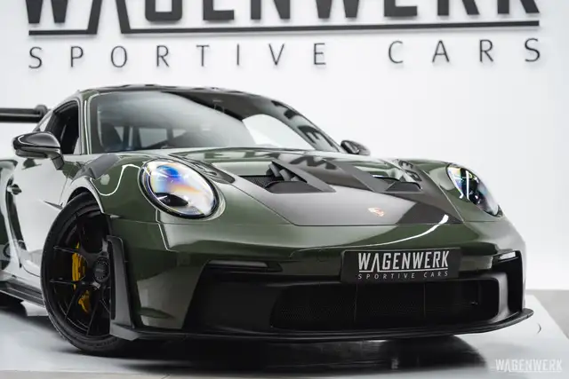 Porsche 992 GT3 RS PTS BLACKOLIV PCCB WEISSACH LIFT CLUBSPORT Ansicht 10