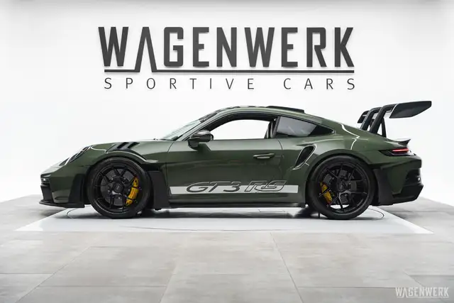 Porsche 992 GT3 RS PTS BLACKOLIV PCCB WEISSACH LIFT CLUBSPORT Ansicht 6
