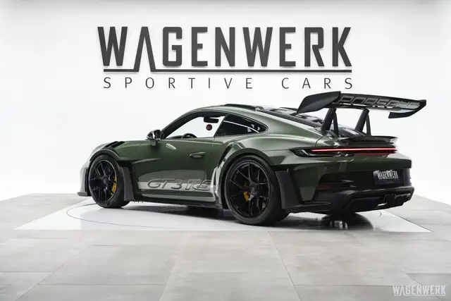 Porsche 992 GT3 RS PTS BLACKOLIV PCCB WEISSACH LIFT CLUBSPORT Ansicht 5