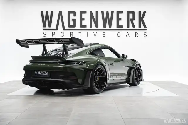 Porsche 992 GT3 RS PTS BLACKOLIV PCCB WEISSACH LIFT CLUBSPORT Ansicht 3