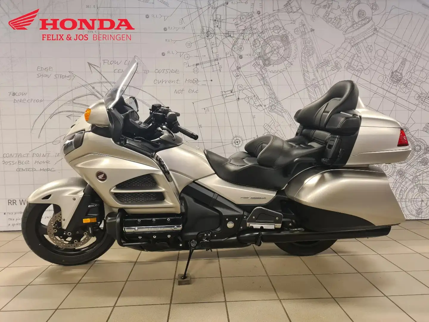 Honda GL 1800 Goldwing Gris - 2