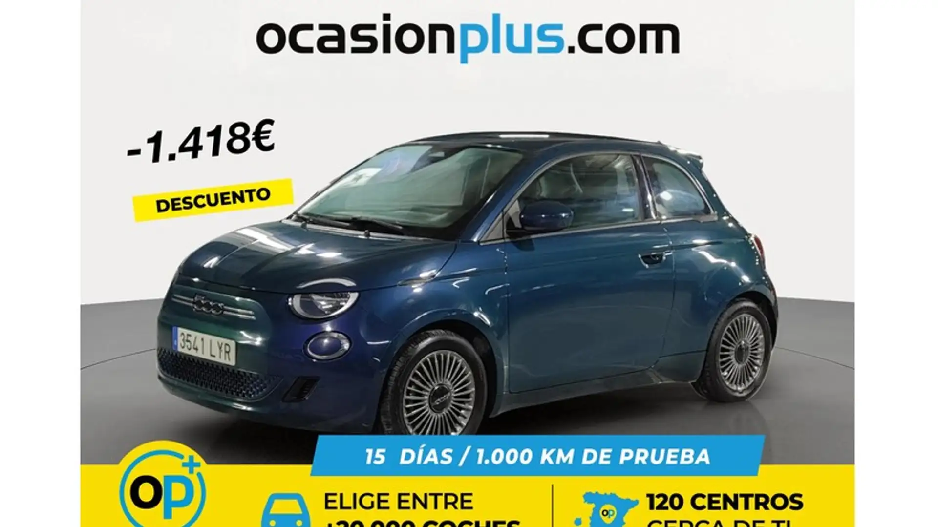 Fiat 500e Icon 87KW Verde - 1