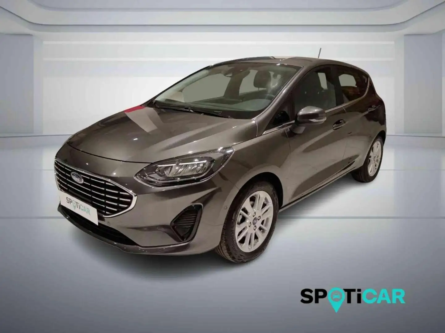Ford Fiesta 1.1 75 CV 5 porte Titanium Gris - 1