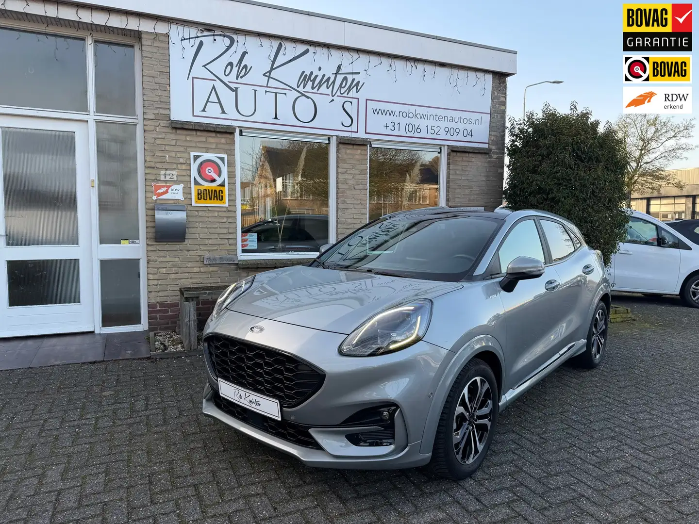 Ford Puma 1.0 EcoBoost Hybrid ST-LinePanoramadak Gris - 1