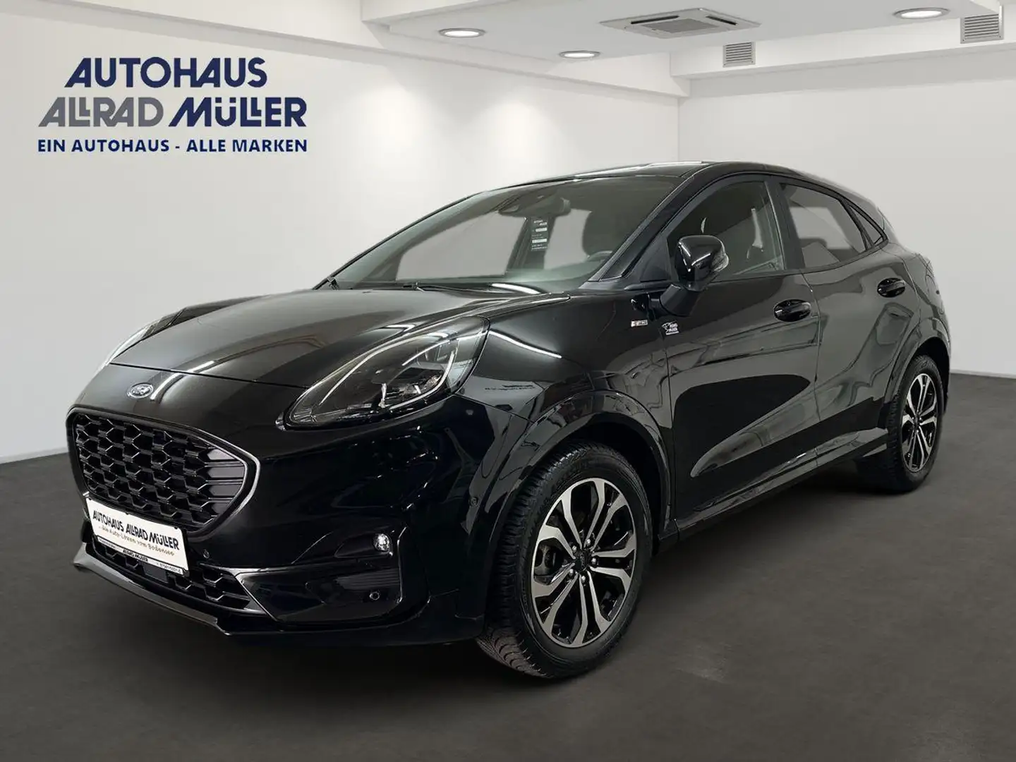 Ford Puma EcoBoost MHEV 1,0 ST-Line Automatik+CAM+Navi+ Schwarz - 1