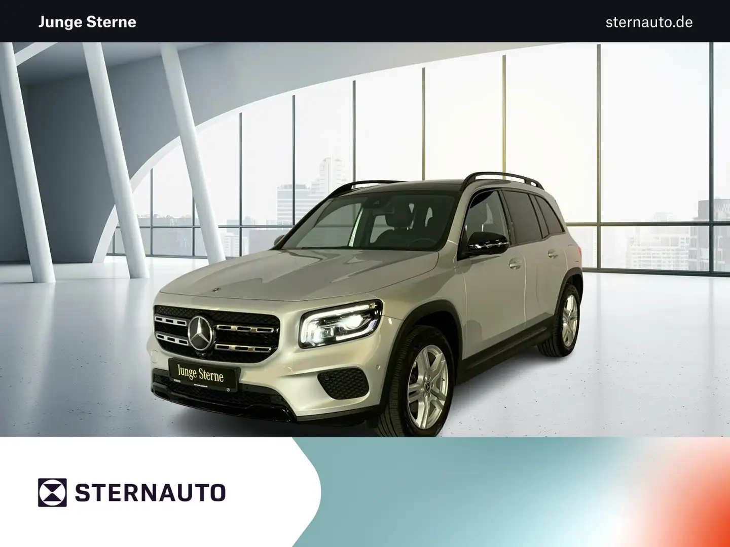 Mercedes-Benz GLB 200 GLB 200 Prog AHK Night Pano MultibeamLED 360Kam Silber - 1