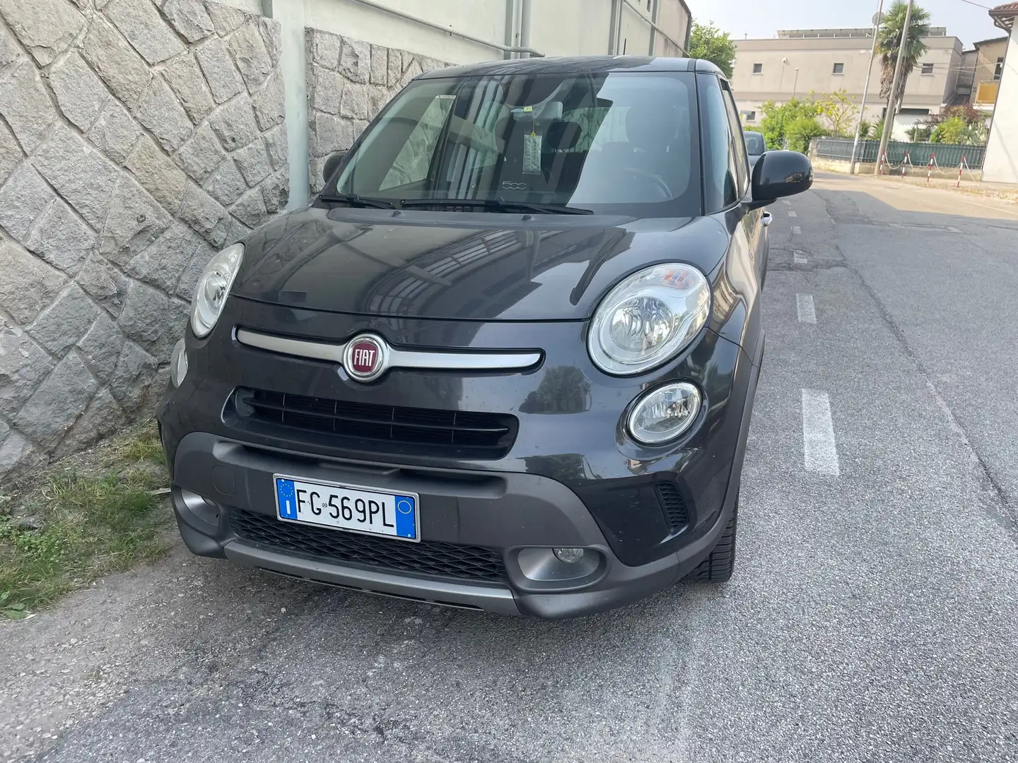 Fiat 500L 500L 1.3 mjt Trekking 95cv Grigio - 2