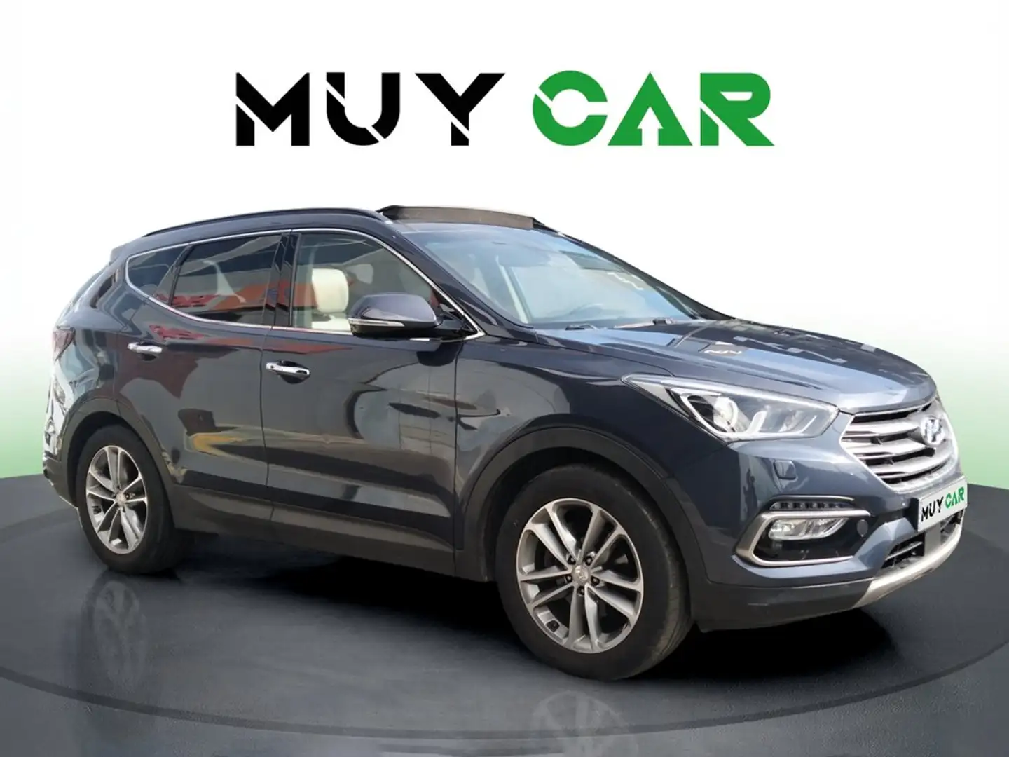 Hyundai SANTA FE 2.2CRDi 4x4 Style 7s Aut. Bleu - 1