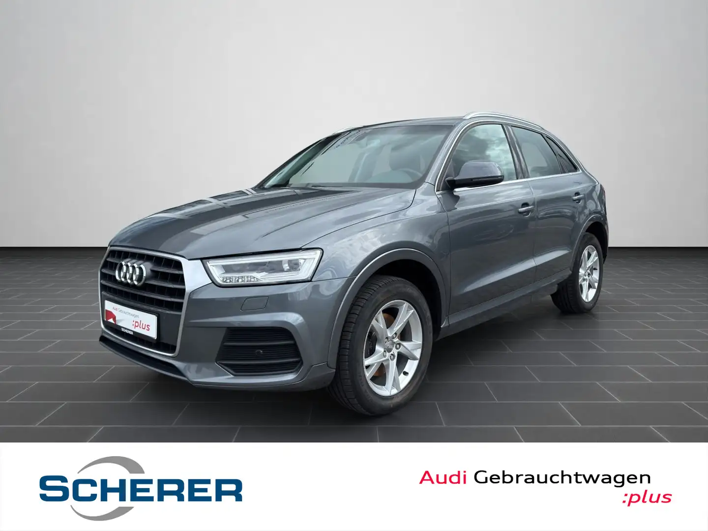Audi Q3 sport 2.0 TDI LED NAVI AHK EPH+ SHZ Gris - 1