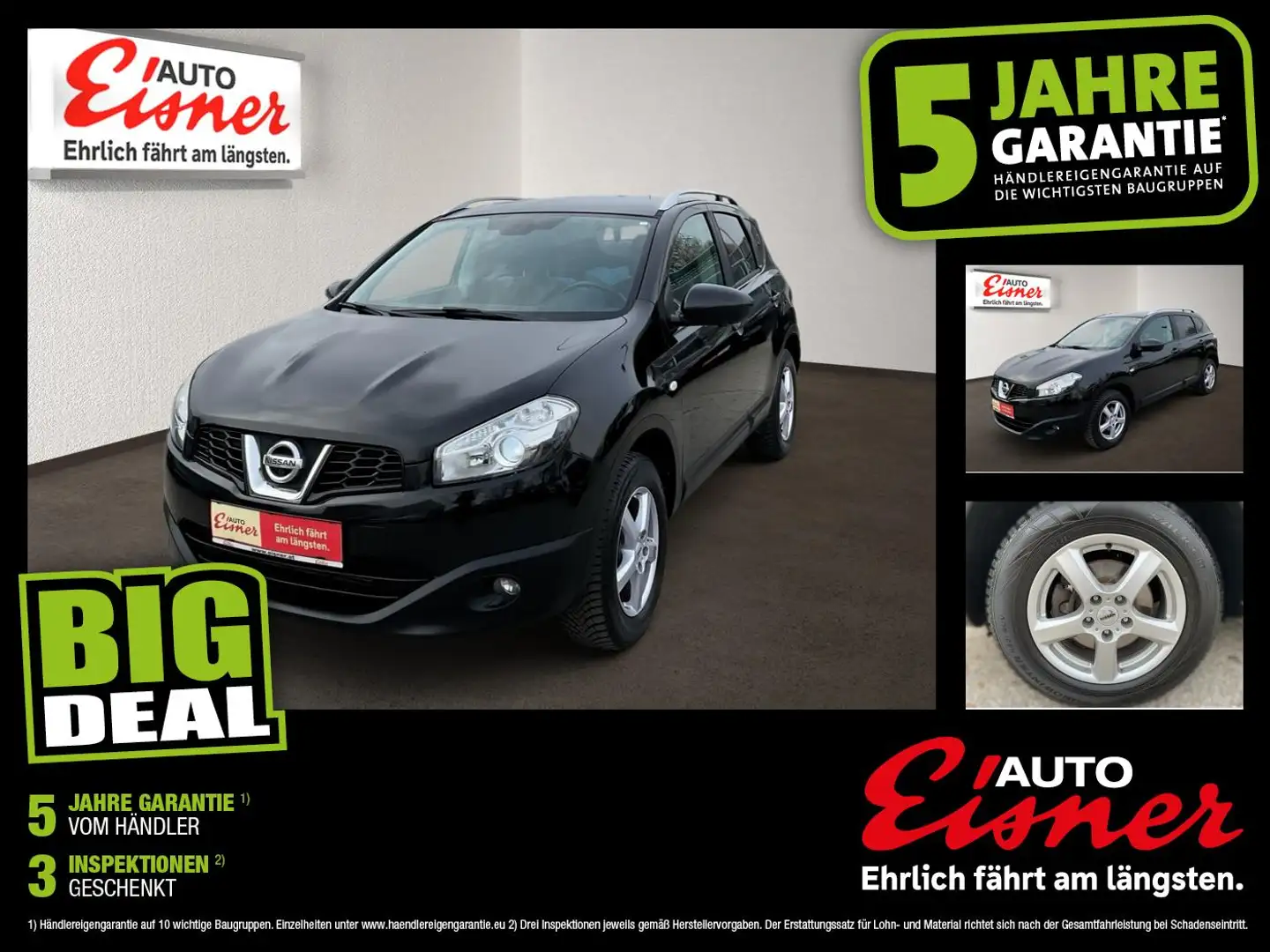 Nissan Qashqai 1.5 DCI I-WAY 2WD DPF Diesel Schwarz - 1
