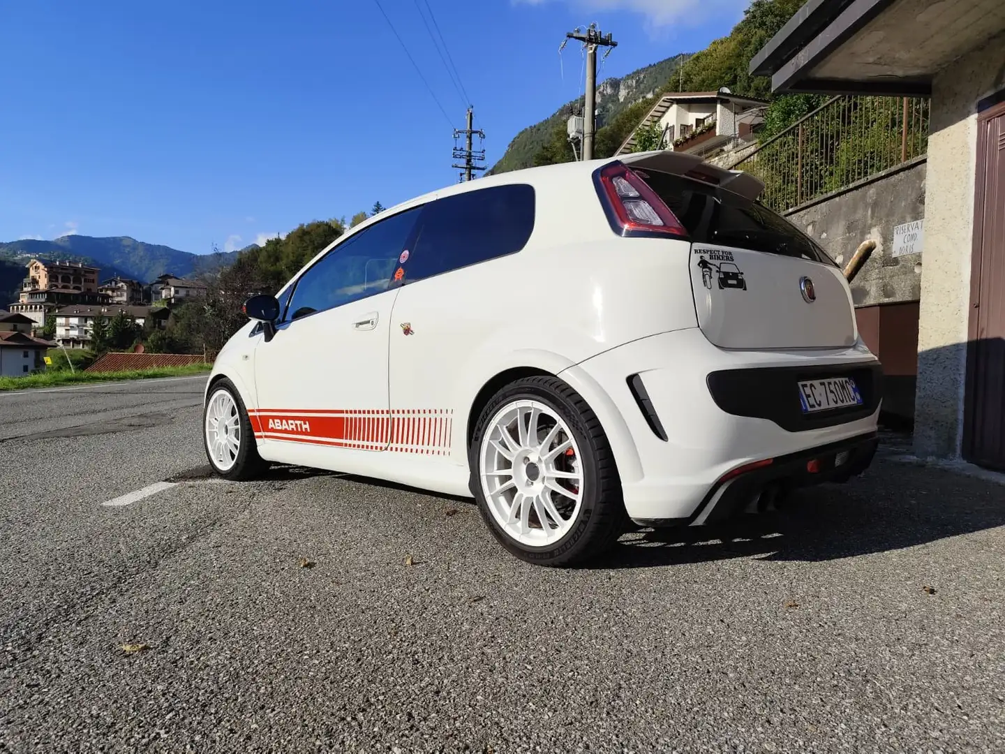 Abarth Punto EVO 1.4 16v t. m.air 165cv Fehér - 2