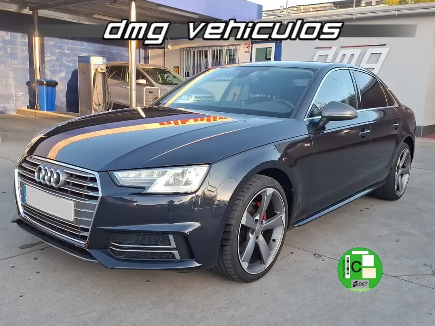 Audi A4 2.0TDI S line edition 110kW Negro - 1