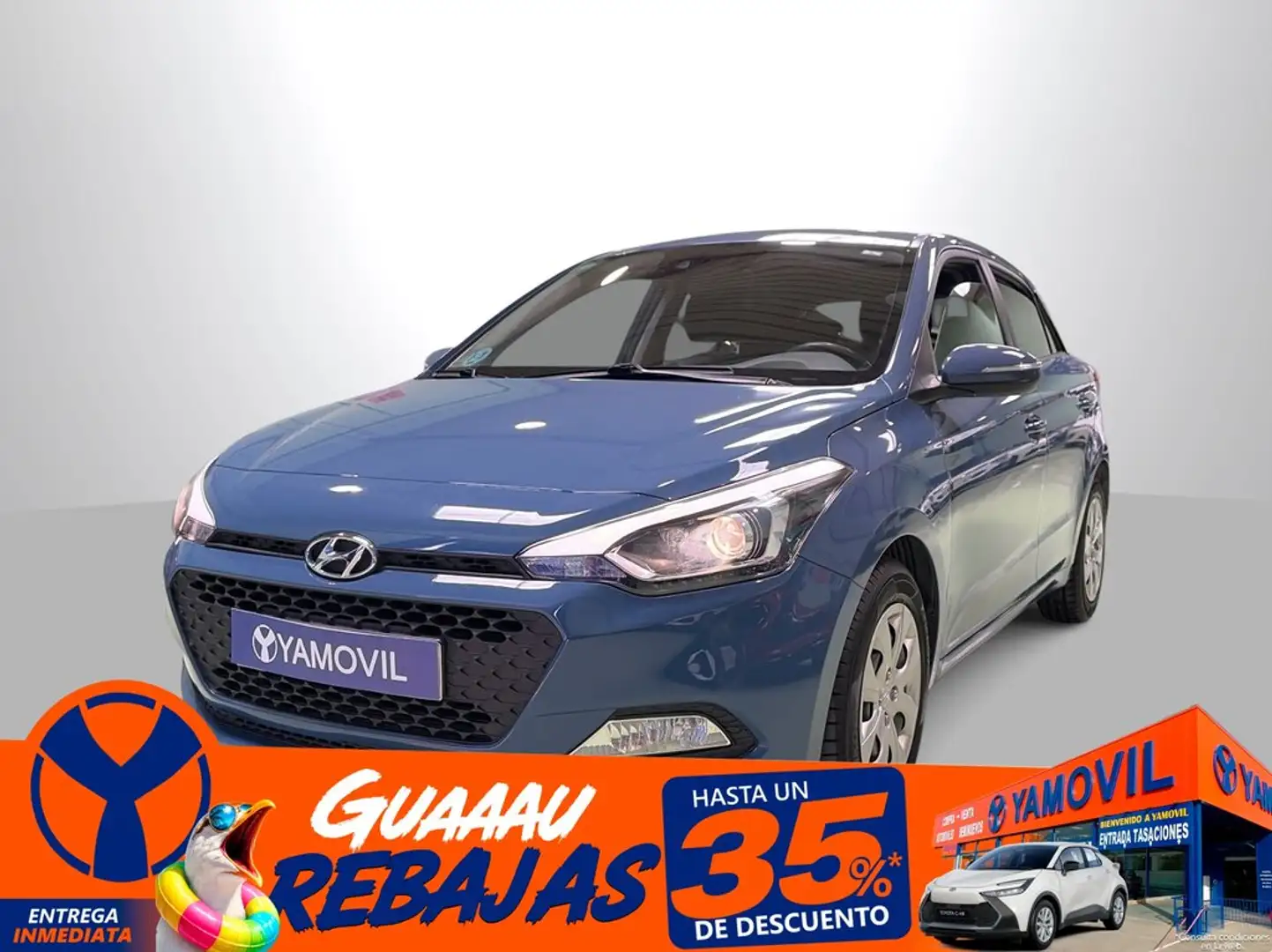 Hyundai i20 1.2 Klass Azul - 1