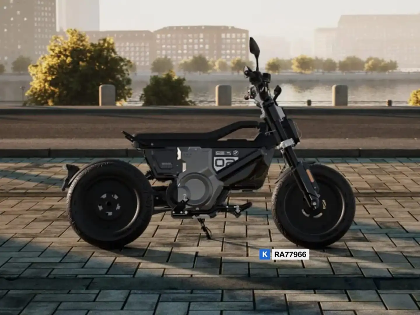 BMW CE 02 - Negru - 1