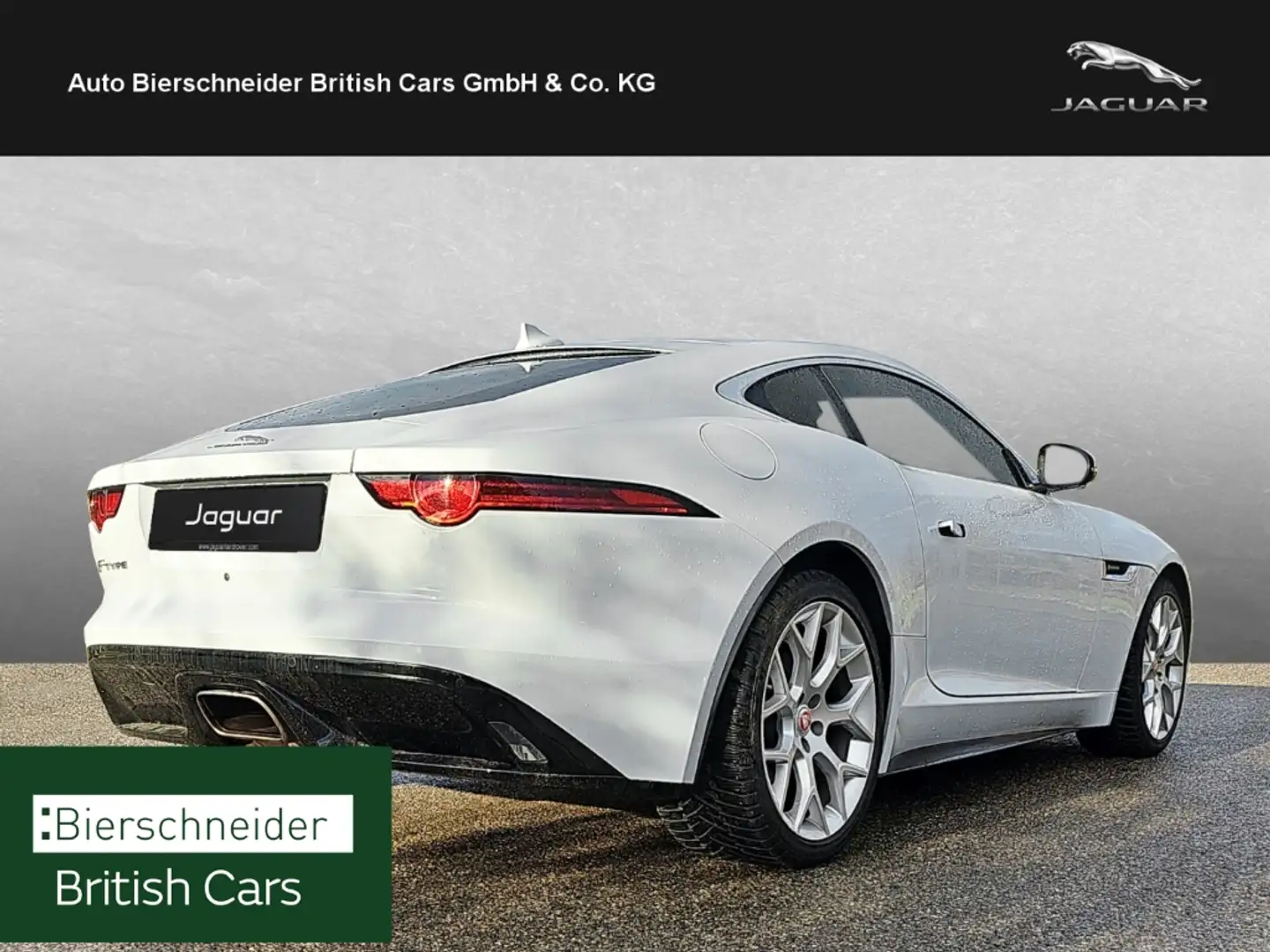 Jaguar F-Type Coupe P300 R-Dynamic 499,- FINANZIERUNG ANZAHLUNG White - 2