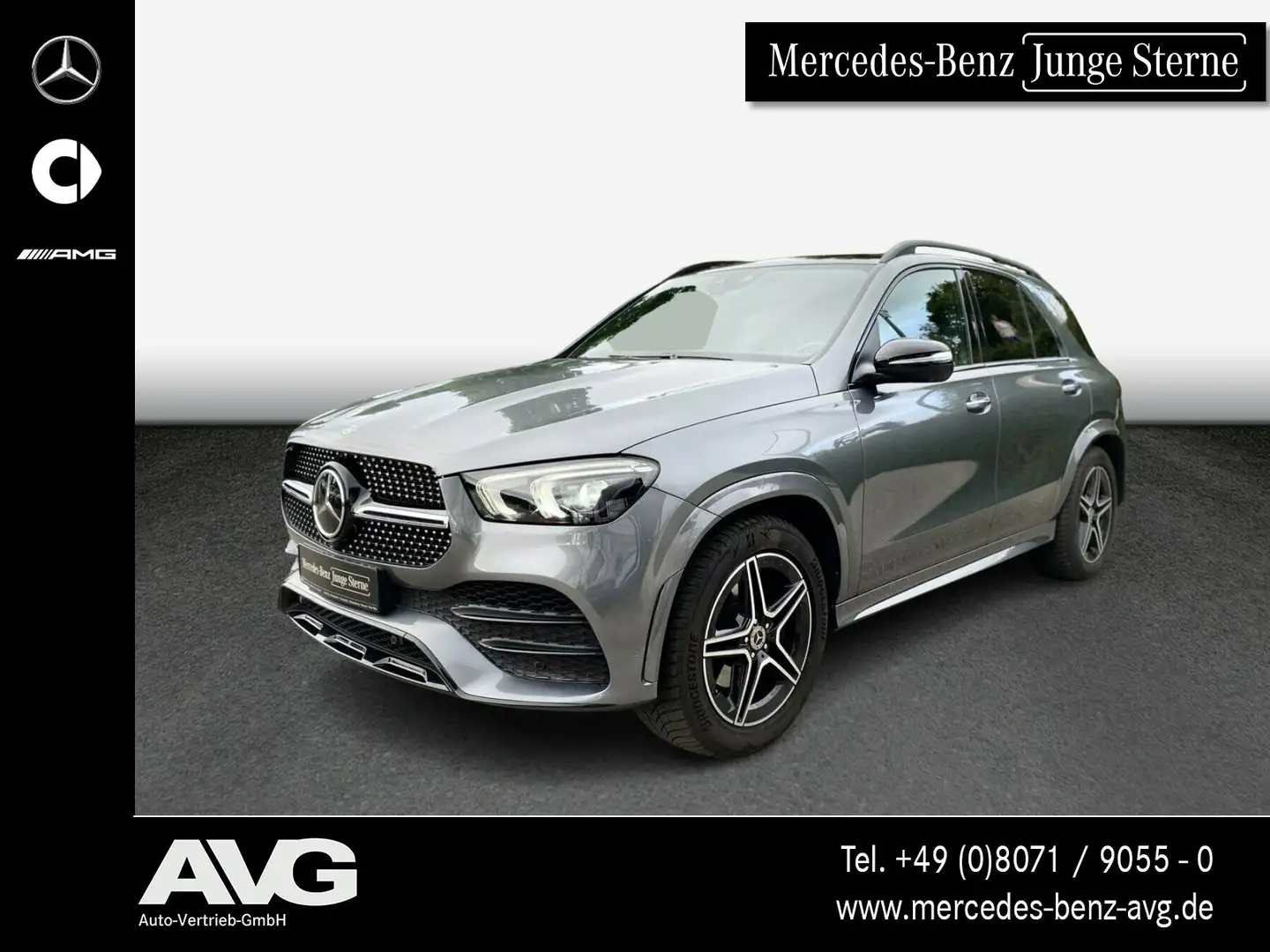 Mercedes-Benz GLE 400 GLE 400 d DIST|PANO|360°|BUR®|AMG|NIGHT|AHK Gris - 1