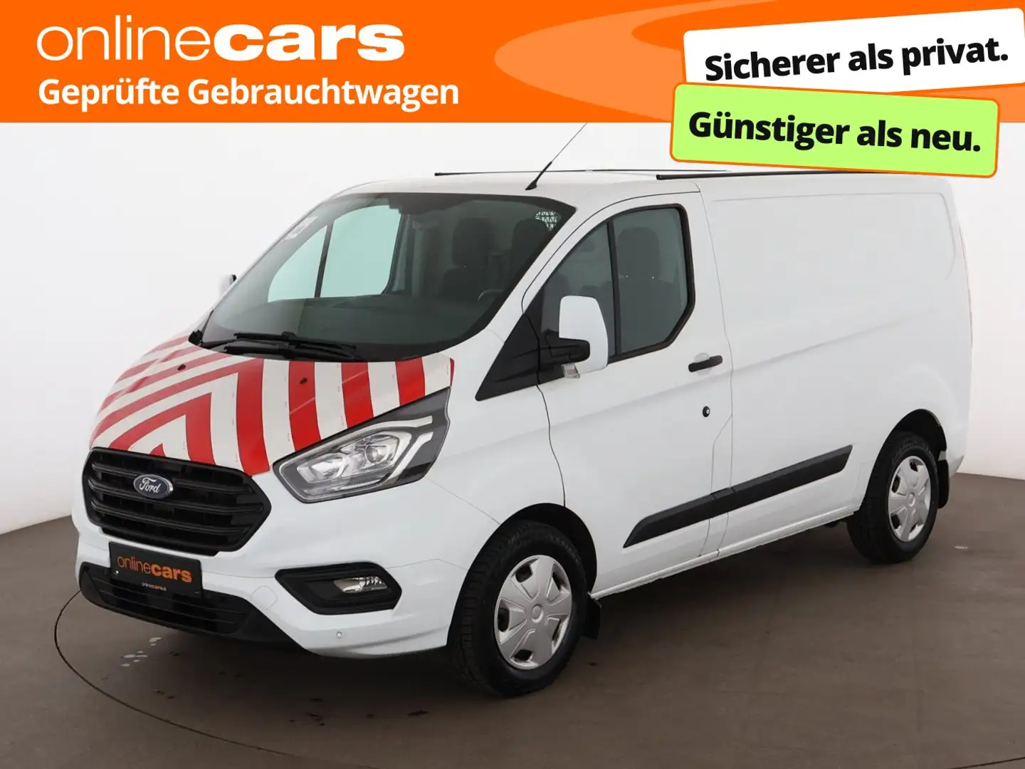 Ford Transit Custom Kasten 2.0 TDCi Trend AHK TEMPOMAT Weiß - 1