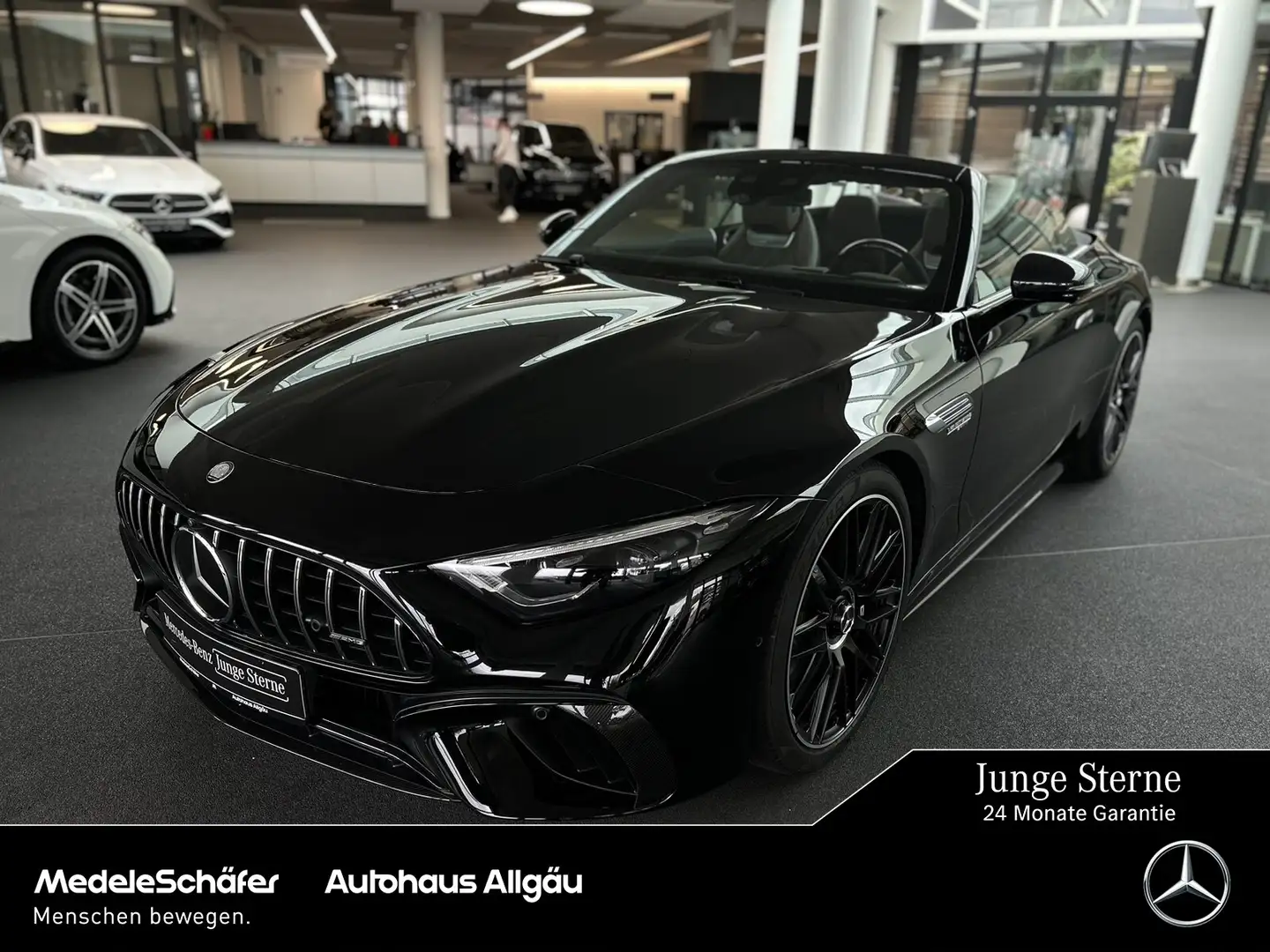 Mercedes-Benz SL 55 AMG SL 55 AMG 4M+ Carbon 21" D-Light HuD NAPPA NP202 Schwarz - 1