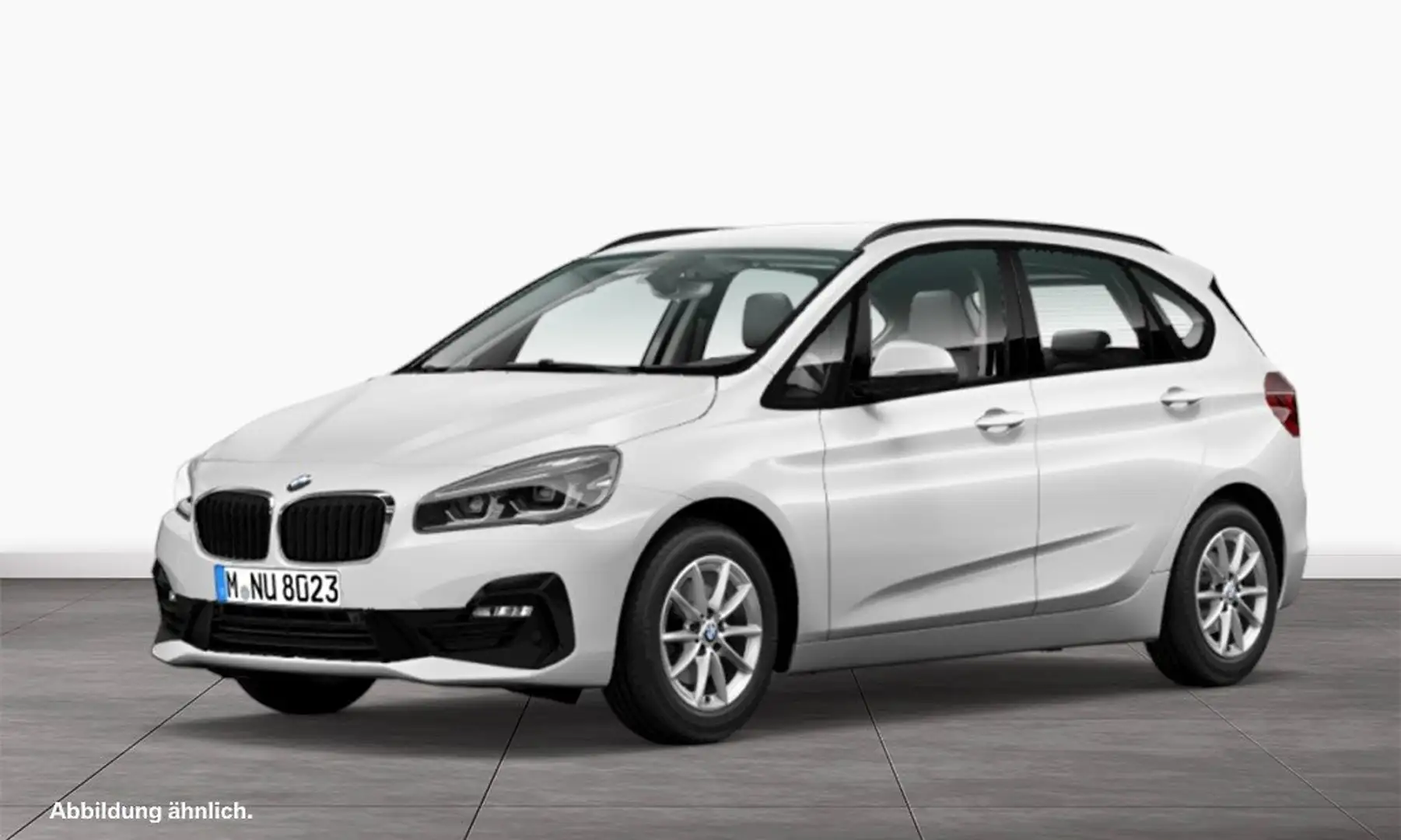 BMW 218 i Active Tourer Advantage LED Navi Tempomat Weiß - 1