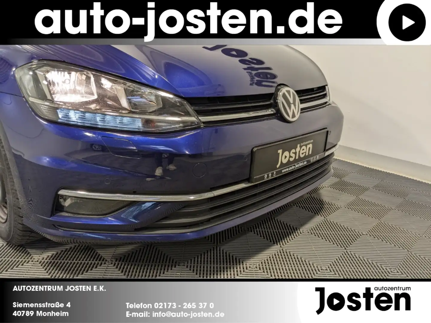 Volkswagen Golf Join 1.5 TSI BMT Navi ACC SHZ PDC v+h Bleu - 1