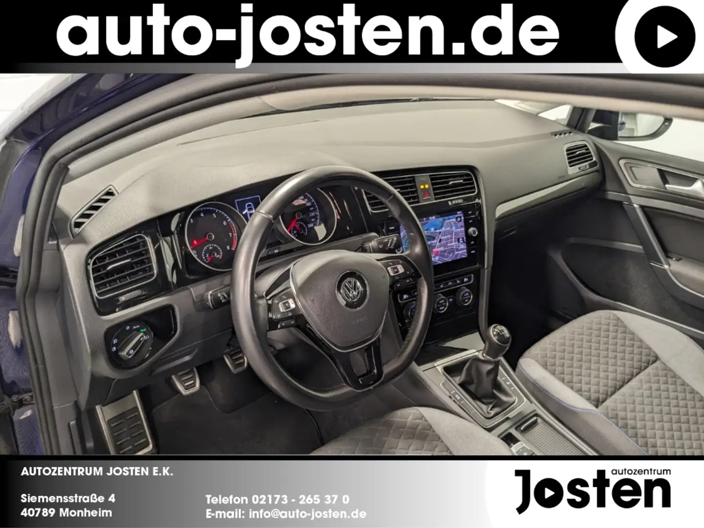 Volkswagen Golf Join 1.5 TSI BMT Navi ACC SHZ PDC v+h Bleu - 2