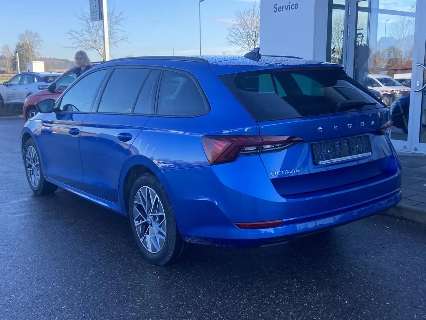 Skoda Octavia Combi 2.0 TDI Ambition LED+SMART-LINK+VI Blau - 2
