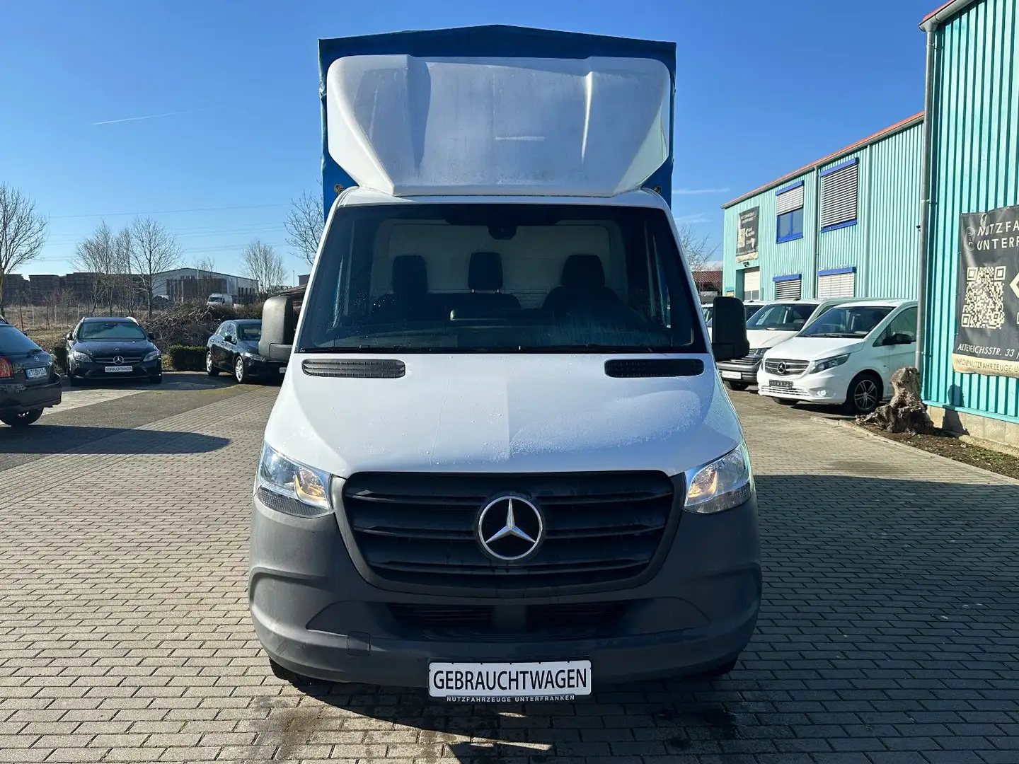 Mercedes-Benz Sprinter Pritsche Plane 316CDI 7G L2/AHK-3.5To Blanc - 2