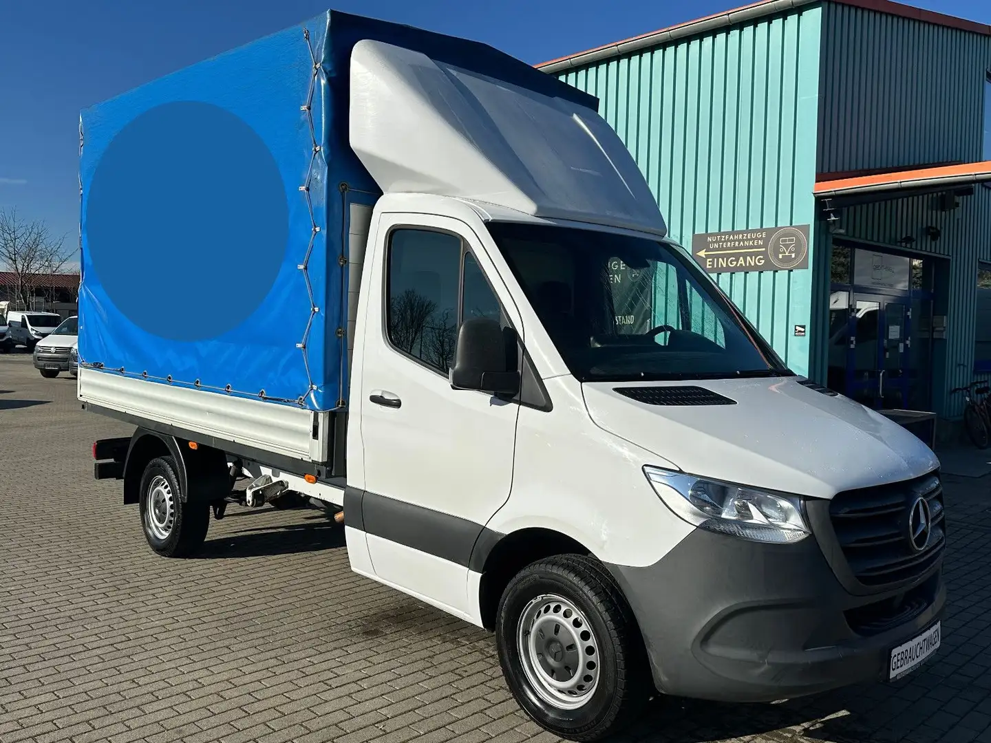 Mercedes-Benz Sprinter Pritsche Plane 316CDI 7G L2/AHK-3.5To Blanc - 1