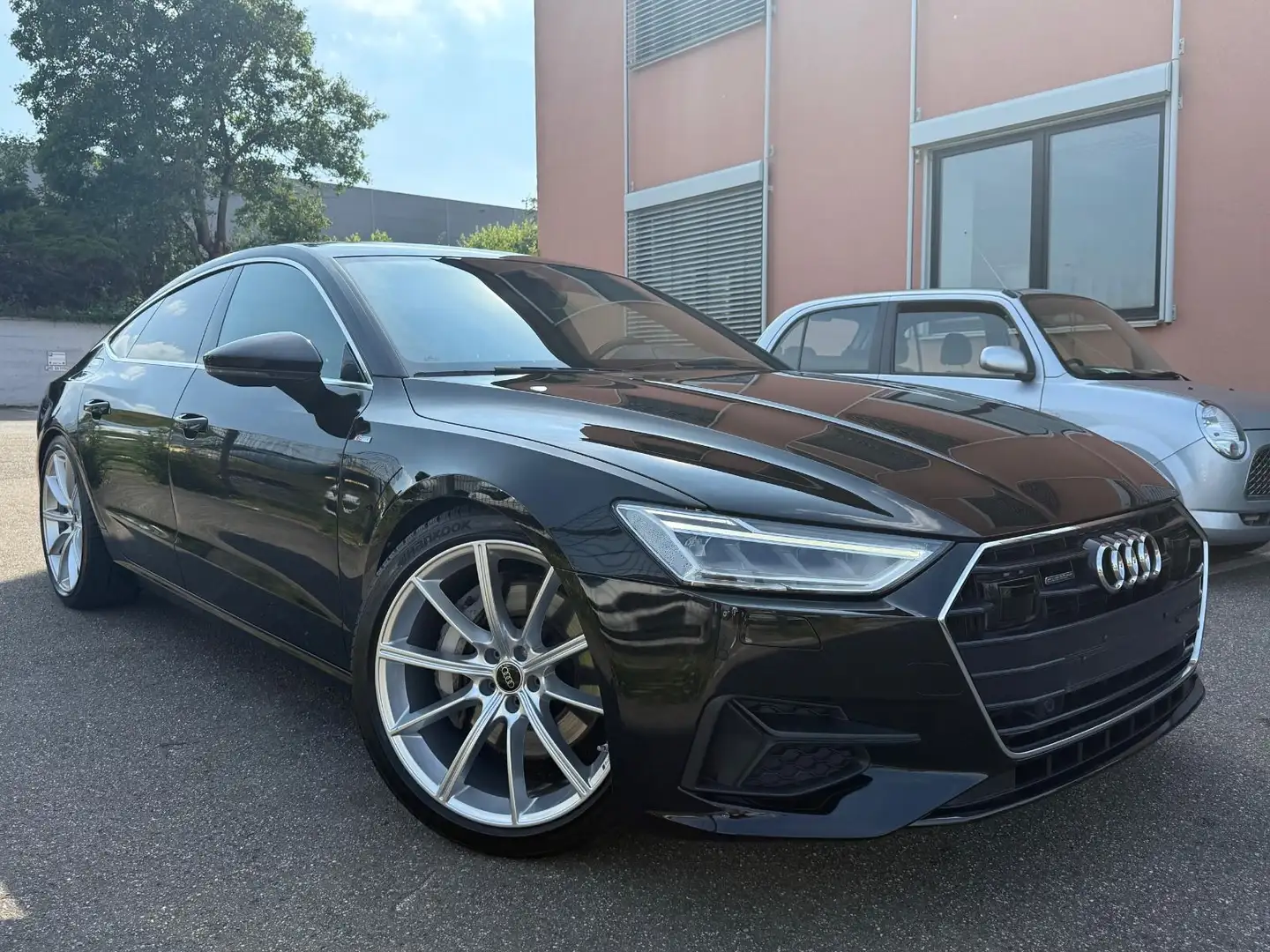 Audi A7 55 TFSI quattro /RS7 Felgen /S-Line/Standheiz Schwarz - 1