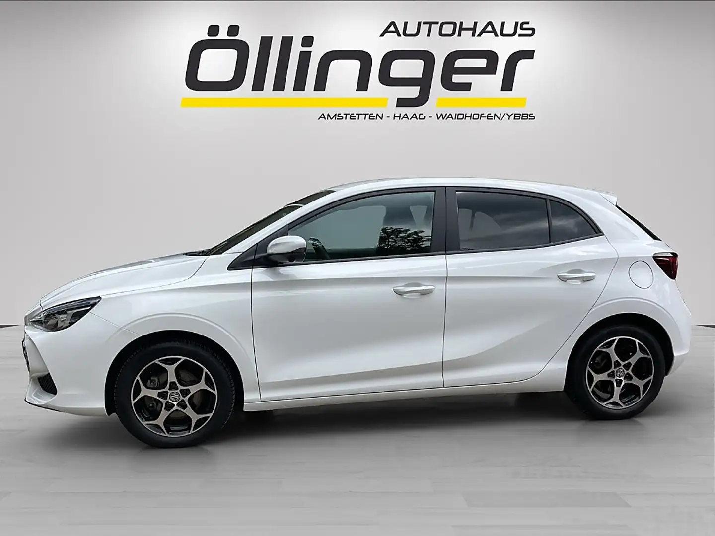 MG MG3 1,5 Hybrid+ Luxury Aut. aus 1. Besitz Weiß - 2
