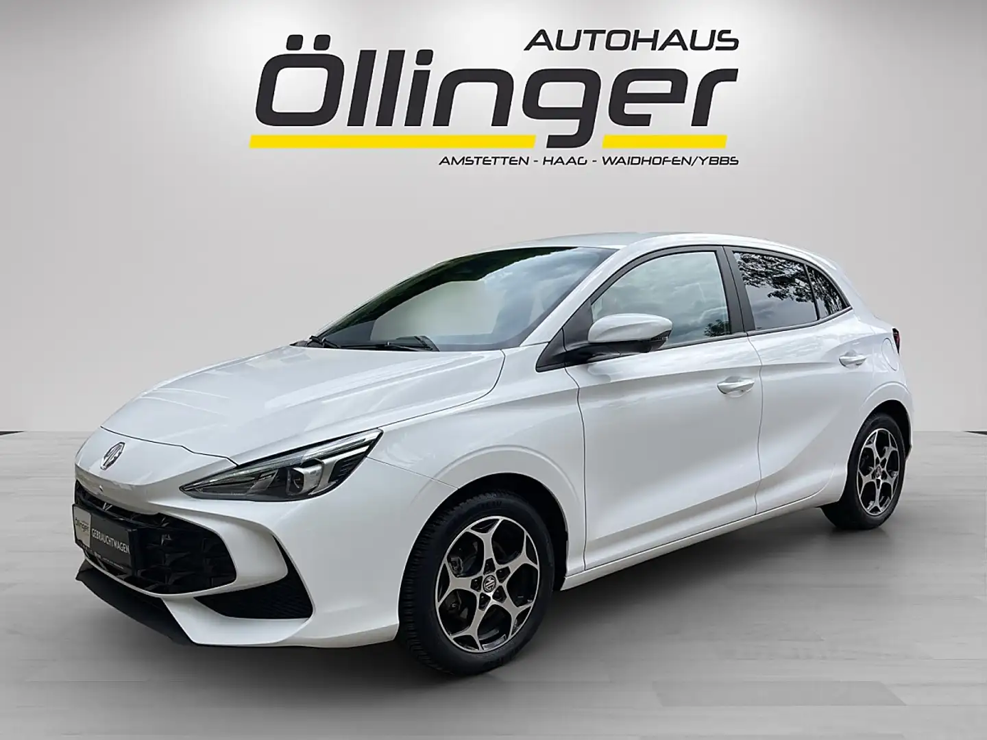 MG MG3 1,5 Hybrid+ Luxury Aut. aus 1. Besitz Weiß - 1