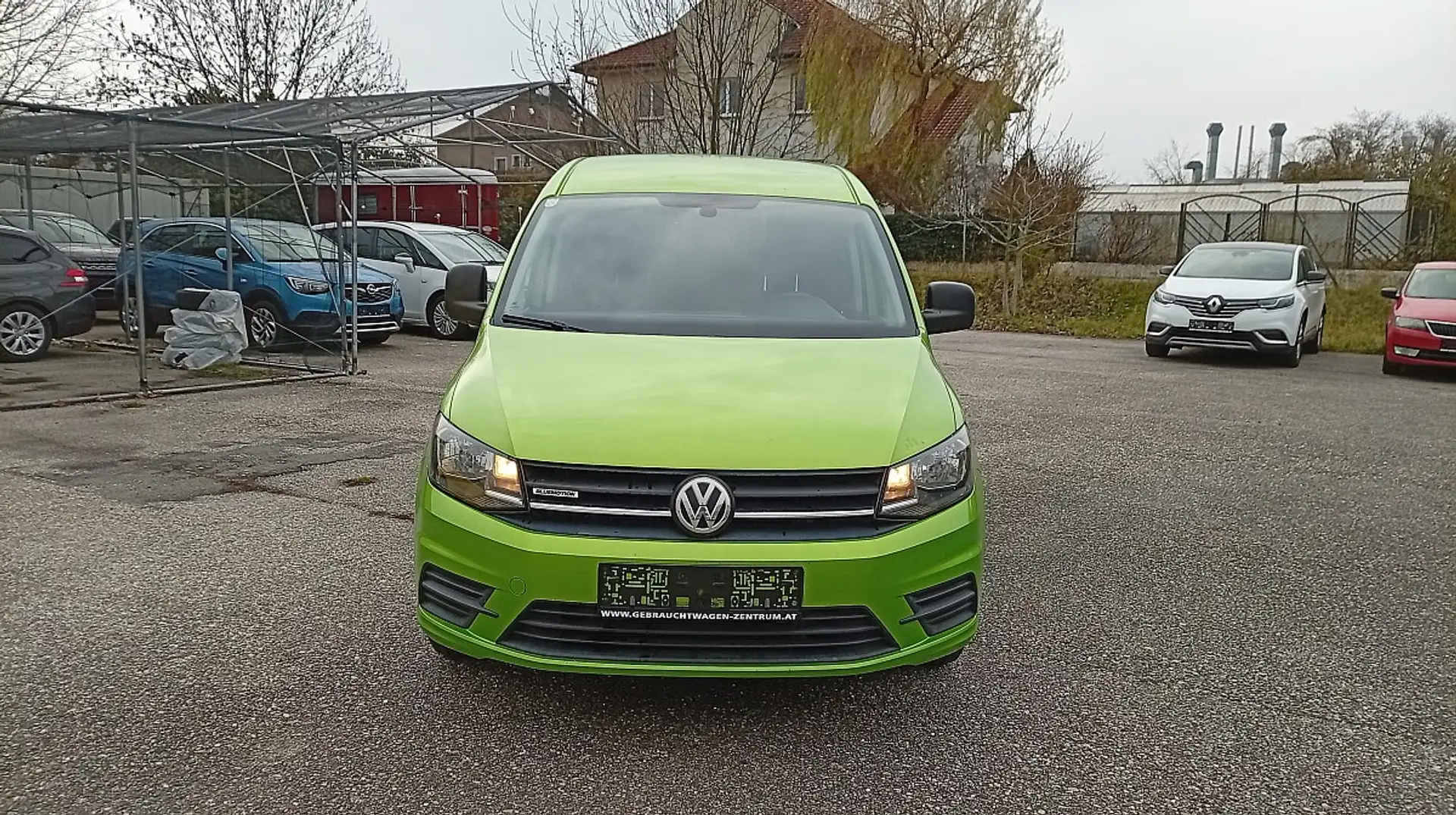 Volkswagen Caddy Kombi Maxi 1,4 TGI Erdgas/Benzin Grün - 2