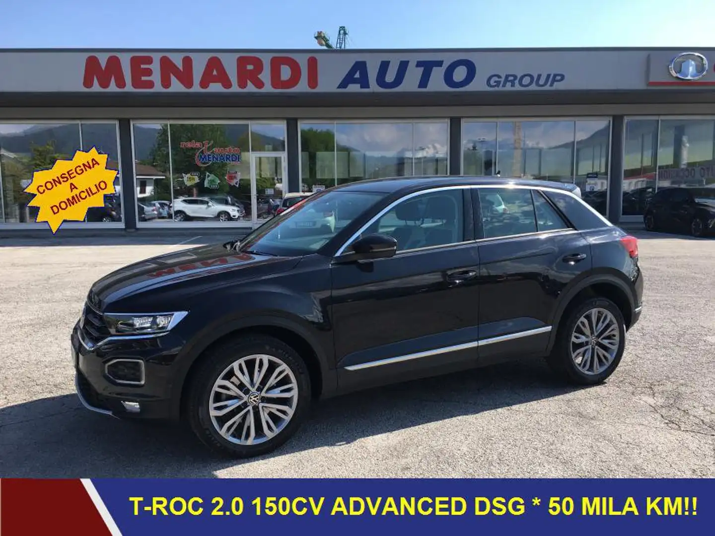 Volkswagen T-Roc 2.0 TDI SCR 150cv DSG Advanced B.M. Technology PA Nero - 1