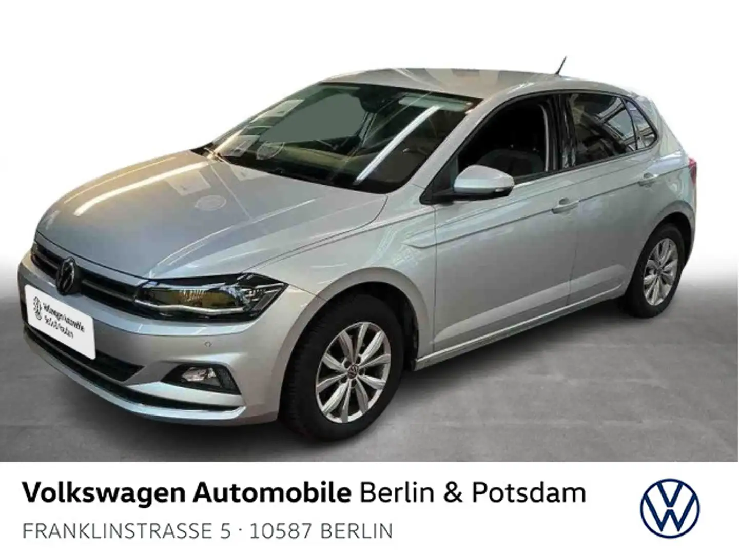 Volkswagen Polo 1.0 TSI DSG Highline Nav Kamera ACC LED Silber - 1