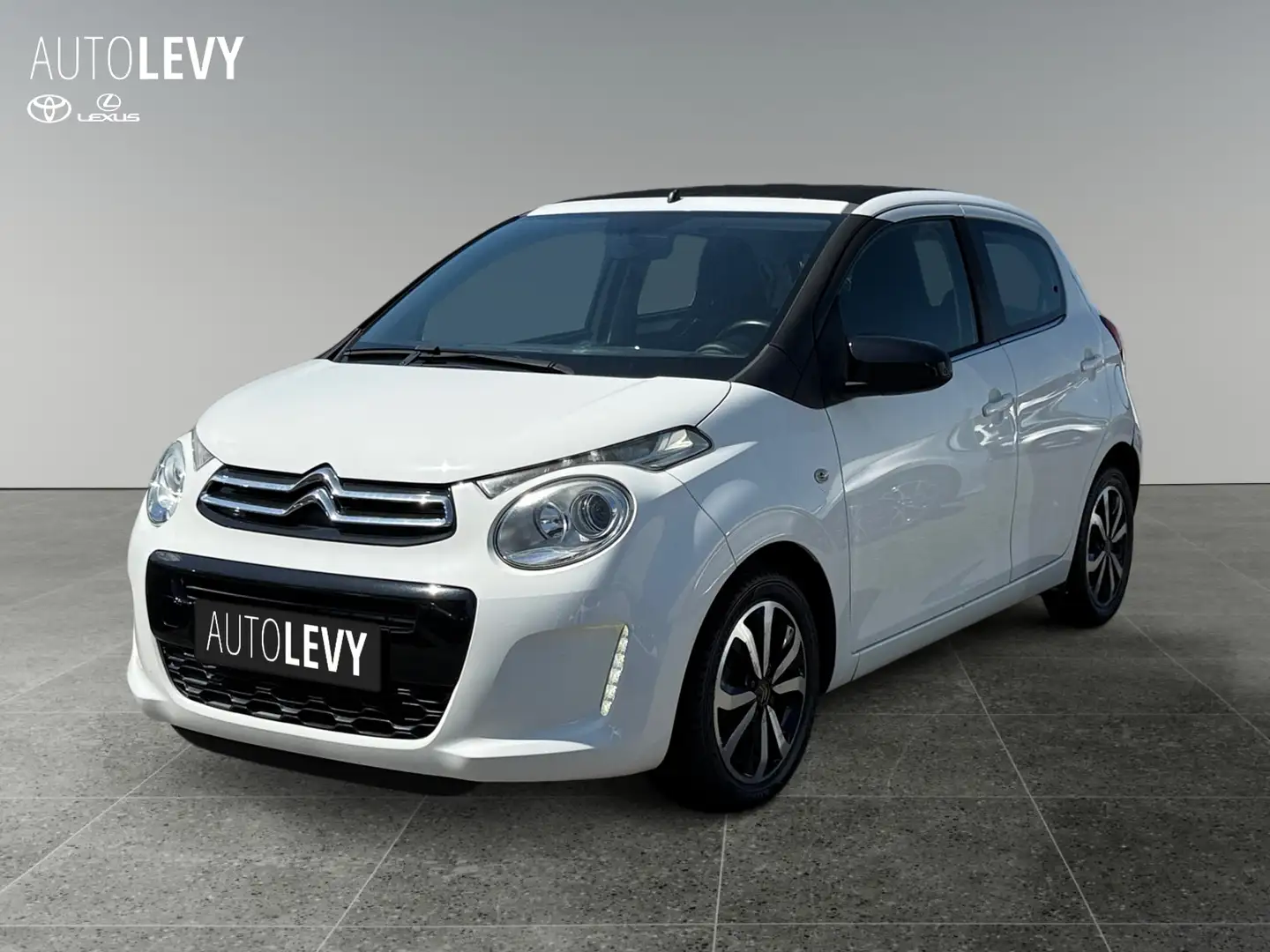 Citroen C1 1.2 VTi Airscape Shine +Allwetter+Sitzheizung+ Weiß - 2