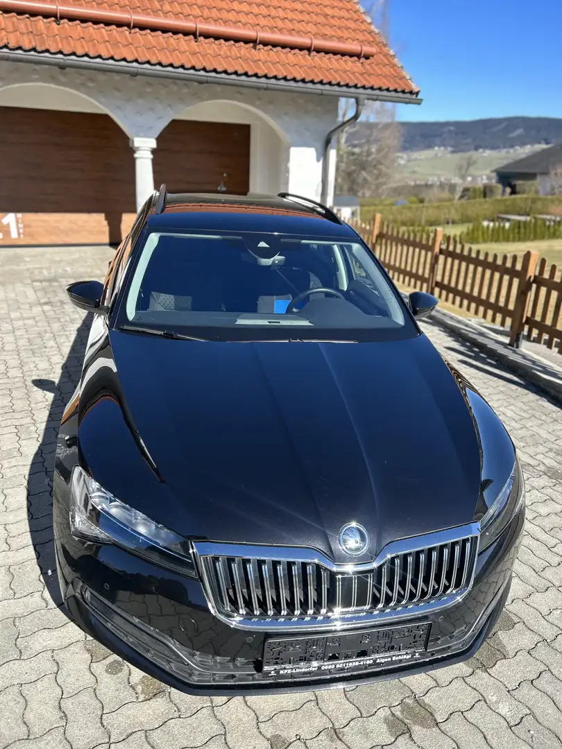 Skoda Superb Kombi 2,0 TDI 4x4 Style DSG Standhzg ACC Kamera AH Schwarz - 2