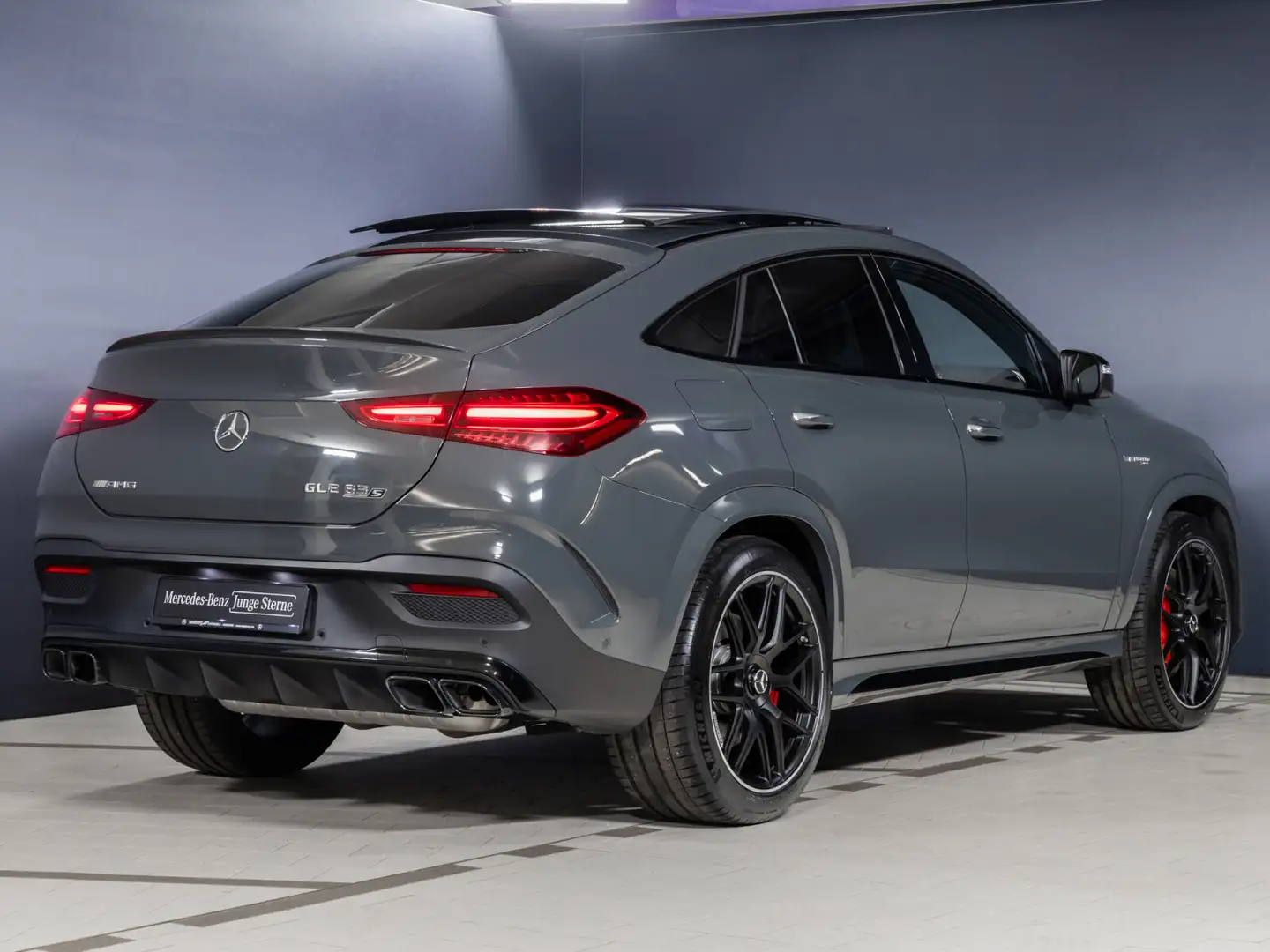 Mercedes-Benz GLE 63 AMG GLE 63S 4M+Coupé Multibeam/Distro/Pano/HUD/NP211 Gris - 2