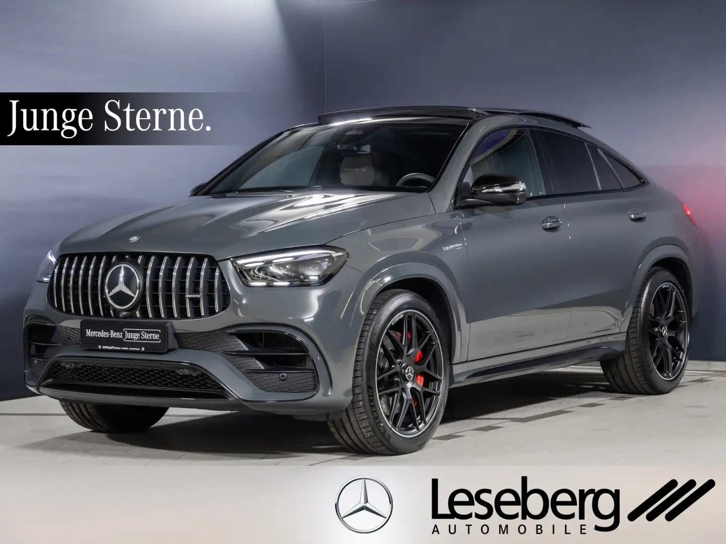 Mercedes-Benz GLE 63 AMG GLE 63S 4M+Coupé Multibeam/Distro/Pano/HUD/NP211 Grau - 1