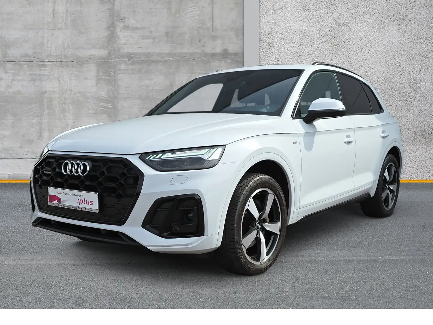 Audi Q5 40 TDI qu S line AHK B&O Pano Standheizung Weiß - 1